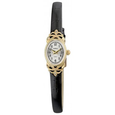 Женские золотые наручные часы Чайка 44360-366.150