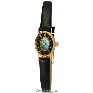 Женские золотые наручные часы Чайка 44450.517