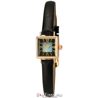 Женские золотые наручные часы Чайка 44550-1.517