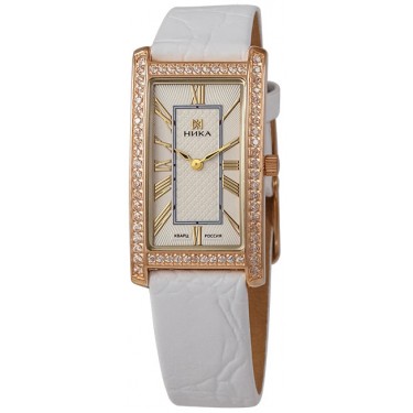 Женские золотые наручные часы Ника 0551.2.1.21H