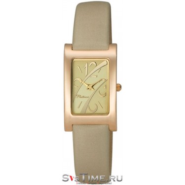 Женские золотые наручные часы Platinor 200150.428