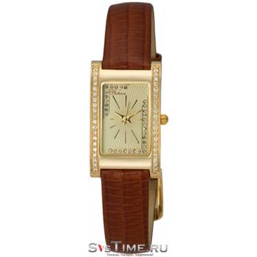 Женские золотые наручные часы Platinor 200161.424