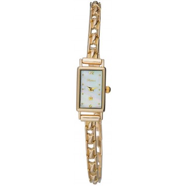 Женские золотые наручные часы Platinor 200230.306