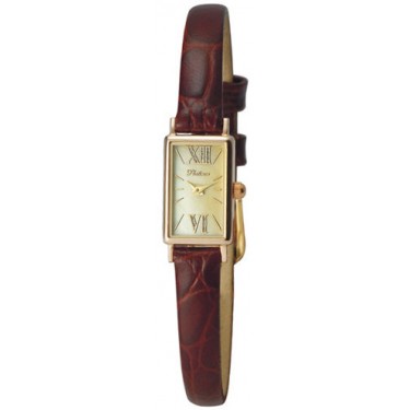 Женские золотые наручные часы Platinor 200230.432