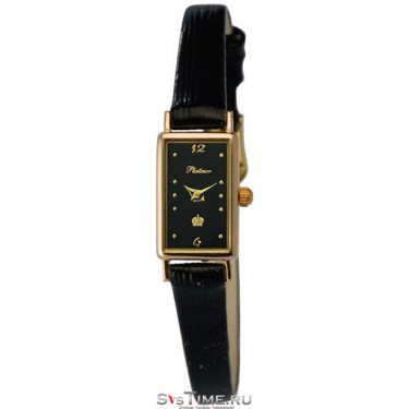 Женские золотые наручные часы Platinor 200250.506