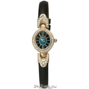 Женские золотые наручные часы Platinor 200446.510