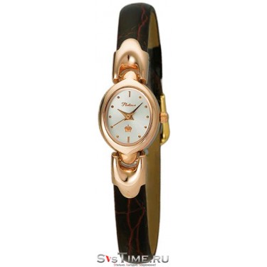 Женские золотые наручные часы Platinor 200450.201
