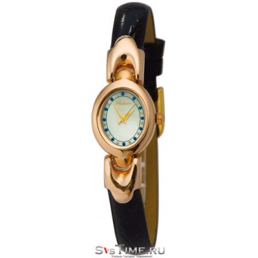 Женские золотые наручные часы Platinor 200450.326