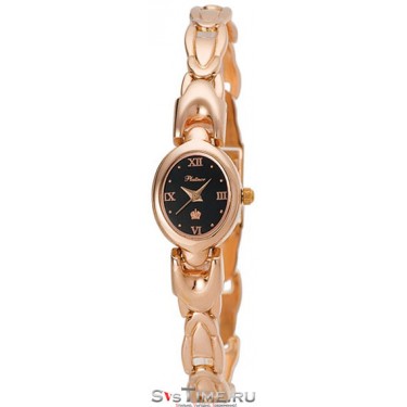 Женские золотые наручные часы Platinor 200450.516