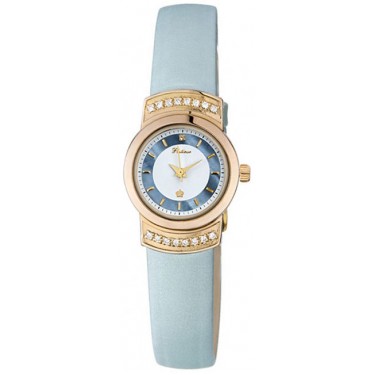 Женские золотые наручные часы Platinor 28156.623