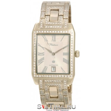Женские золотые наручные часы Platinor 31941.221