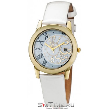Женские золотые наручные часы Platinor 40260.233