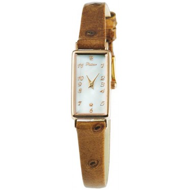 Женские золотые наручные часы Platinor 42530.305