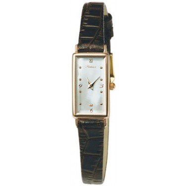 Женские золотые наручные часы Platinor 42530.306
