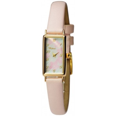 Женские золотые наручные часы Platinor 42530.345