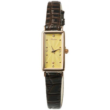 Женские золотые наручные часы Platinor 42530.412