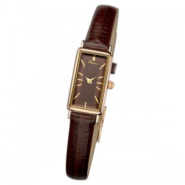 Женские золотые наручные часы Platinor 42530.703