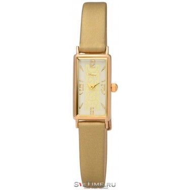 Женские золотые наручные часы Platinor 42550.153