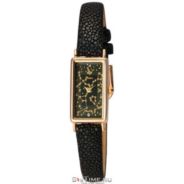 Женские золотые наручные часы Platinor 42550.534