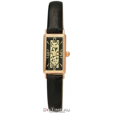 Женские золотые наручные часы Platinor 42550.553