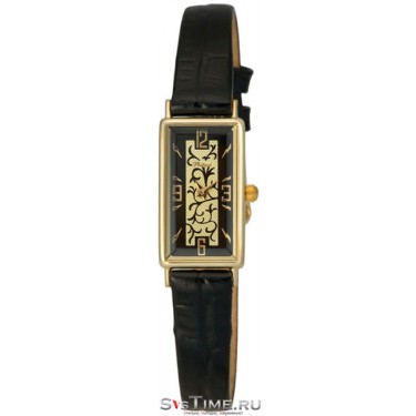 Женские золотые наручные часы Platinor 42560.553