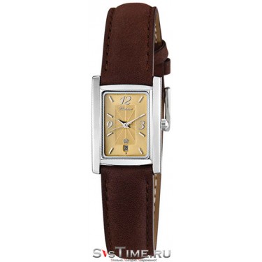 Женские золотые наручные часы Platinor 42940.412
