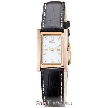 Женские золотые наручные часы Platinor 42950.116