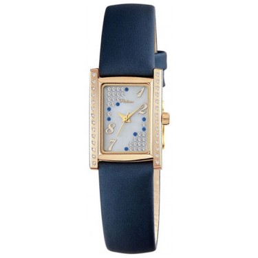 Женские золотые наручные часы Platinor 42956.127