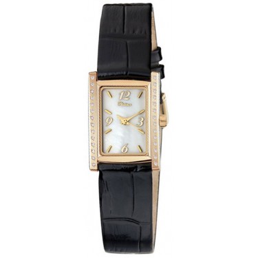Женские золотые наручные часы Platinor 42956.306
