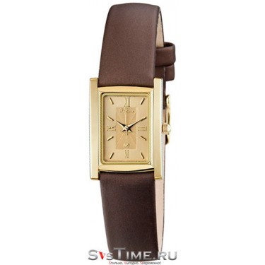 Женские золотые наручные часы Platinor 42960.422