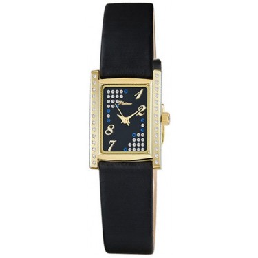 Женские золотые наручные часы Platinor 42966.527