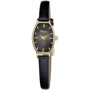 Женские золотые наручные часы Platinor 43430.903