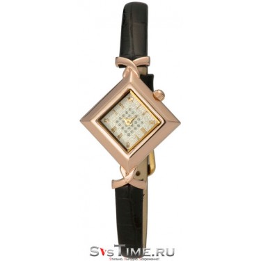 Женские золотые наручные часы Platinor 43950.219