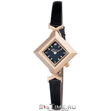 Женские золотые наручные часы Platinor 43950.503