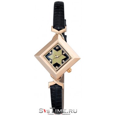 Женские золотые наручные часы Platinor 43950.527