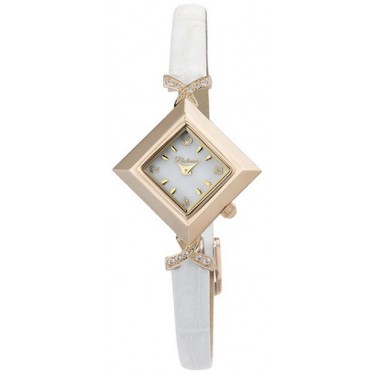 Женские золотые наручные часы Platinor 43956.103