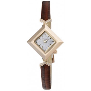 Женские золотые наручные часы Platinor 43956.204