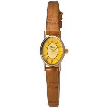 Женские золотые наручные часы Platinor 44430.417