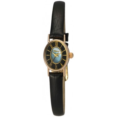 Женские золотые наручные часы Platinor 44430.517