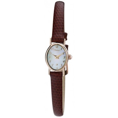 Женские золотые наручные часы Platinor 44450.305