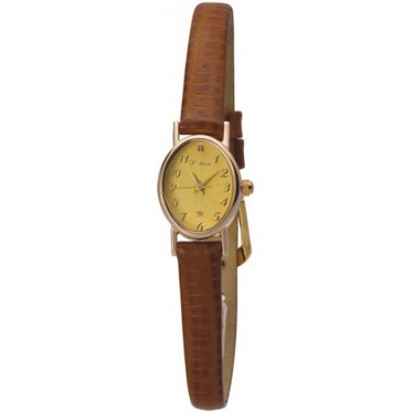 Женские золотые наручные часы Platinor 44450.411