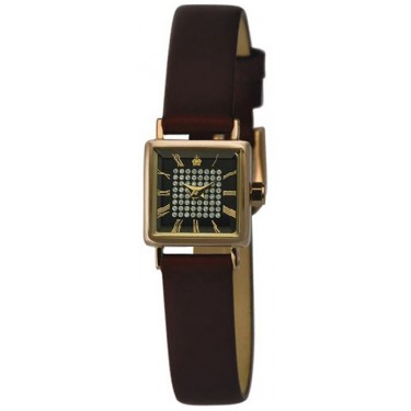 Женские золотые наручные часы Platinor 44550.519