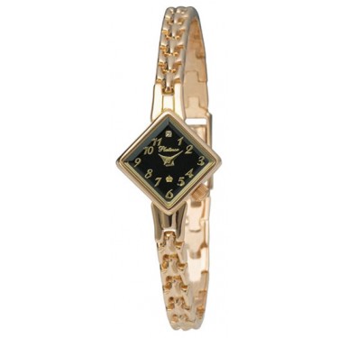 Женские золотые наручные часы Platinor 44550063.505