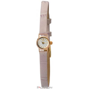 Женские золотые наручные часы Platinor 44650.101