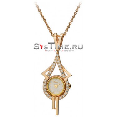 Женские золотые наручные часы Platinor 44650-3.101