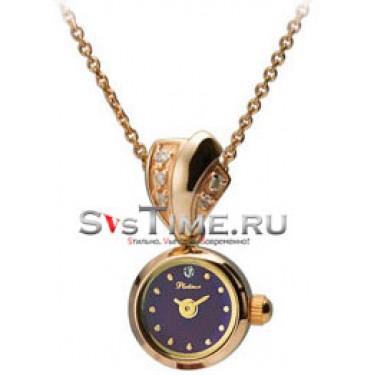 Женские золотые наручные часы Platinor 44650-6.501