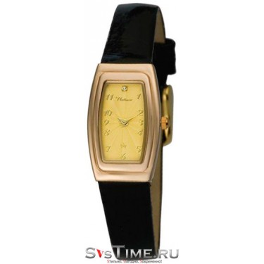 Женские золотые наручные часы Platinor 45050.411