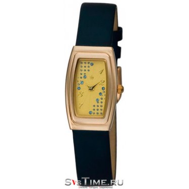 Женские золотые наручные часы Platinor 45050.427