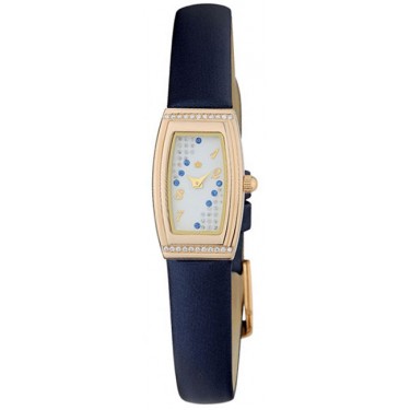 Женские золотые наручные часы Platinor 45056.127