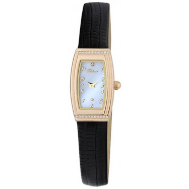 Женские золотые наручные часы Platinor 45056.305